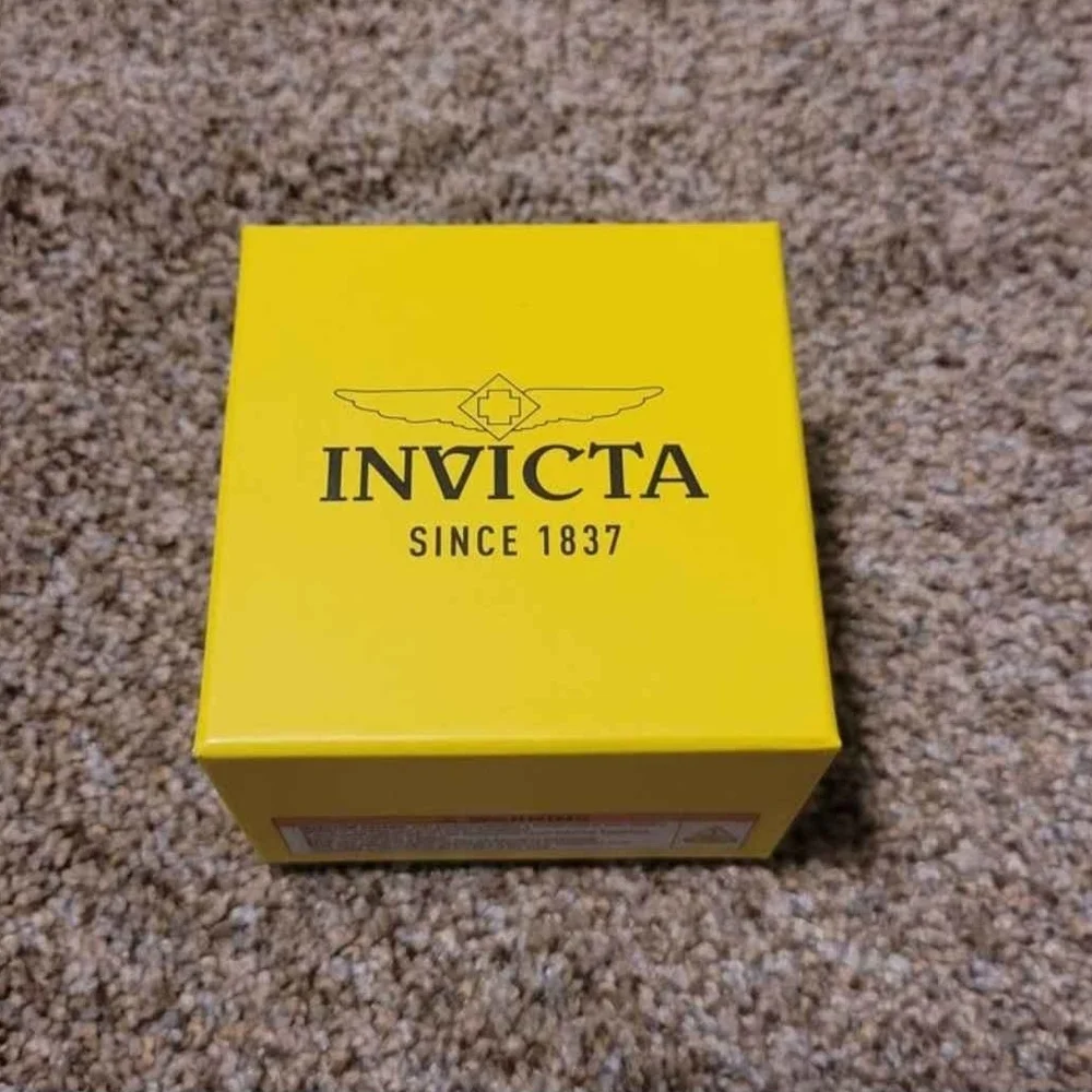 Invicta Silver Mesh Watch with Blue Dial - Picture 3 of 3